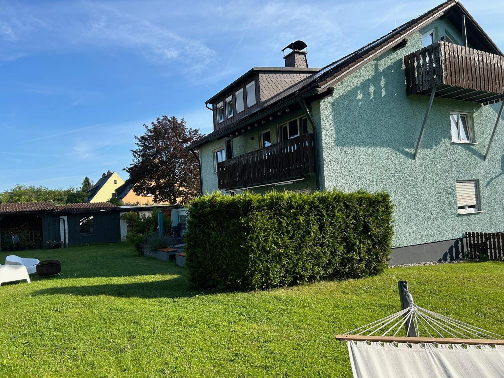 Apartment Kornbergblick Schwarzenbach an der Saale Dış mekan fotoğraf